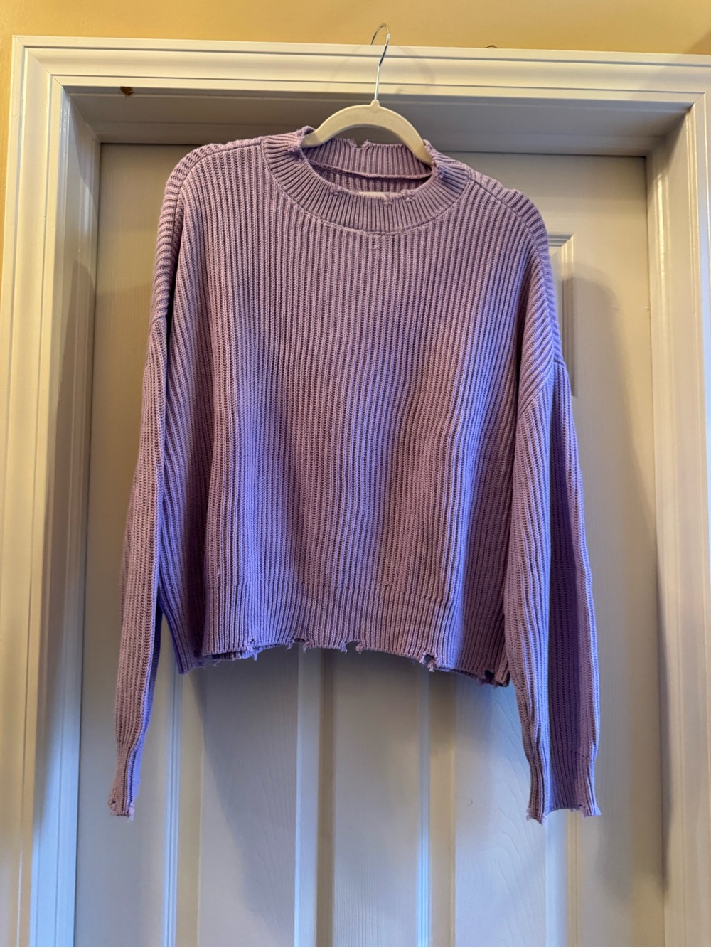 Pistola Lavender Ribbed Sweater